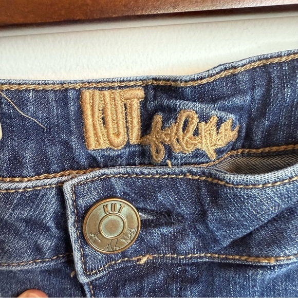 Kut from the Kloth | Katy Blue Boyfriend Jeans | Sz 12 - Picture 5 of 11
